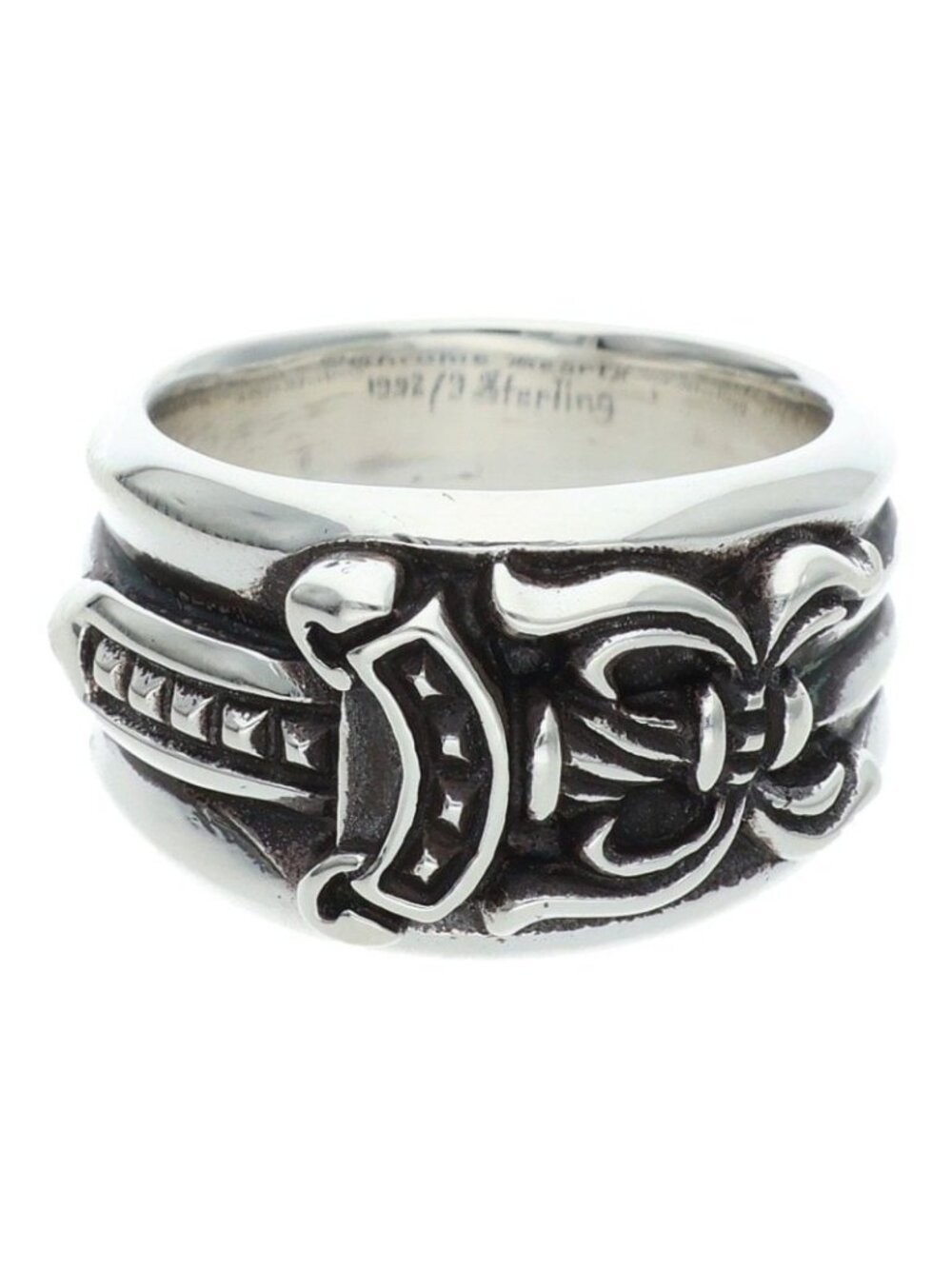 Chrome Hearts Dagger Silver Ring